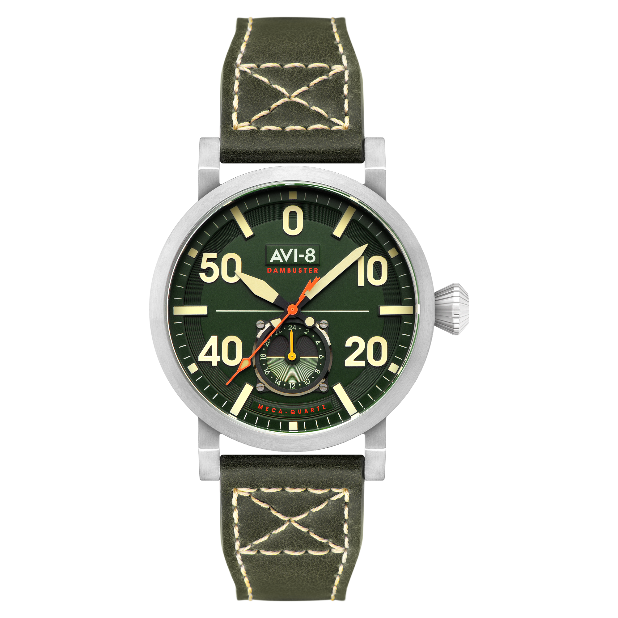 AVI-8 AVI-8 Dambuster Chadwick Meca-Quartz Forest Green Men's Watch AV-4113-02