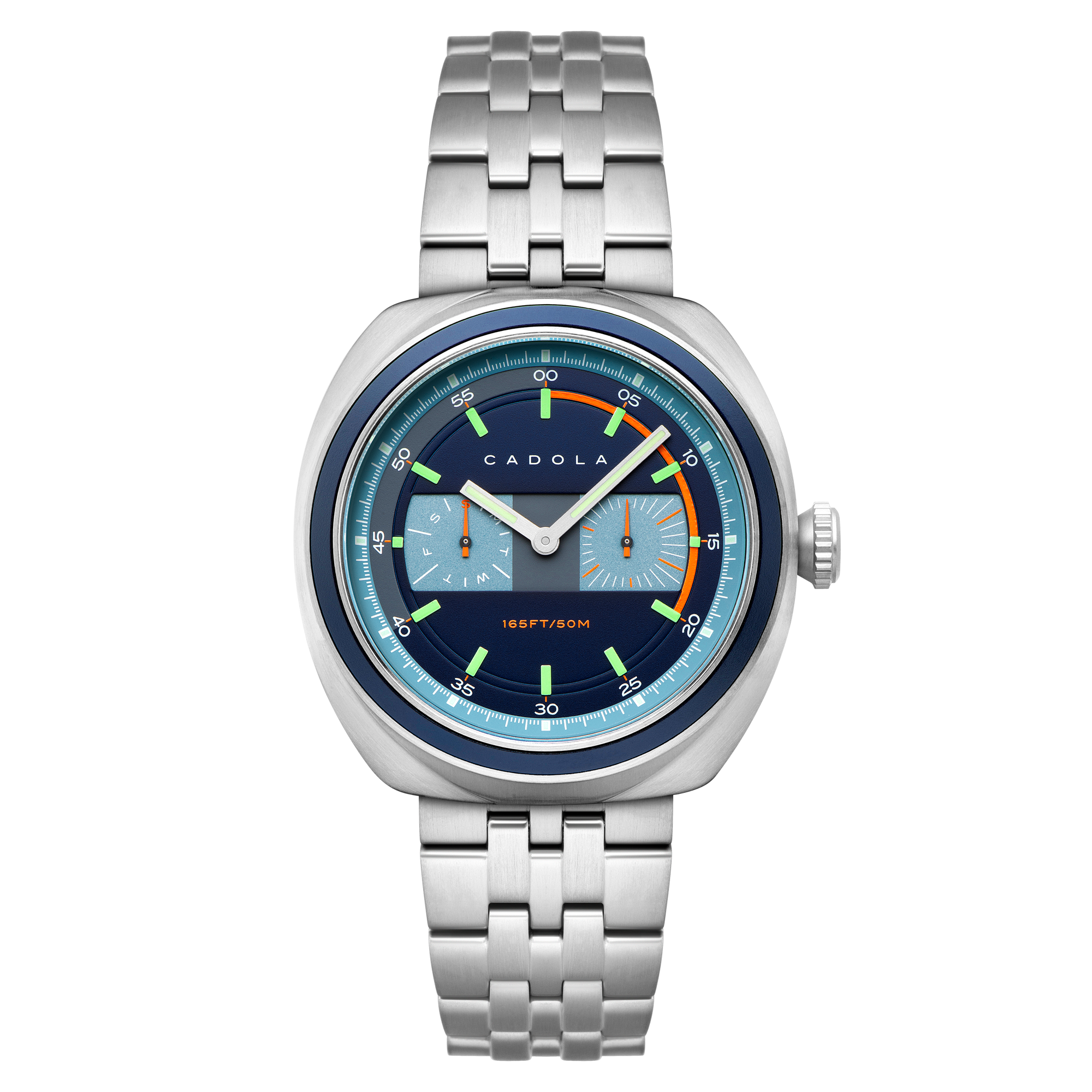 CADOLA Cadola Giulia Calendar Spectrum Blue Men's Quartz Watch CD-1043-11