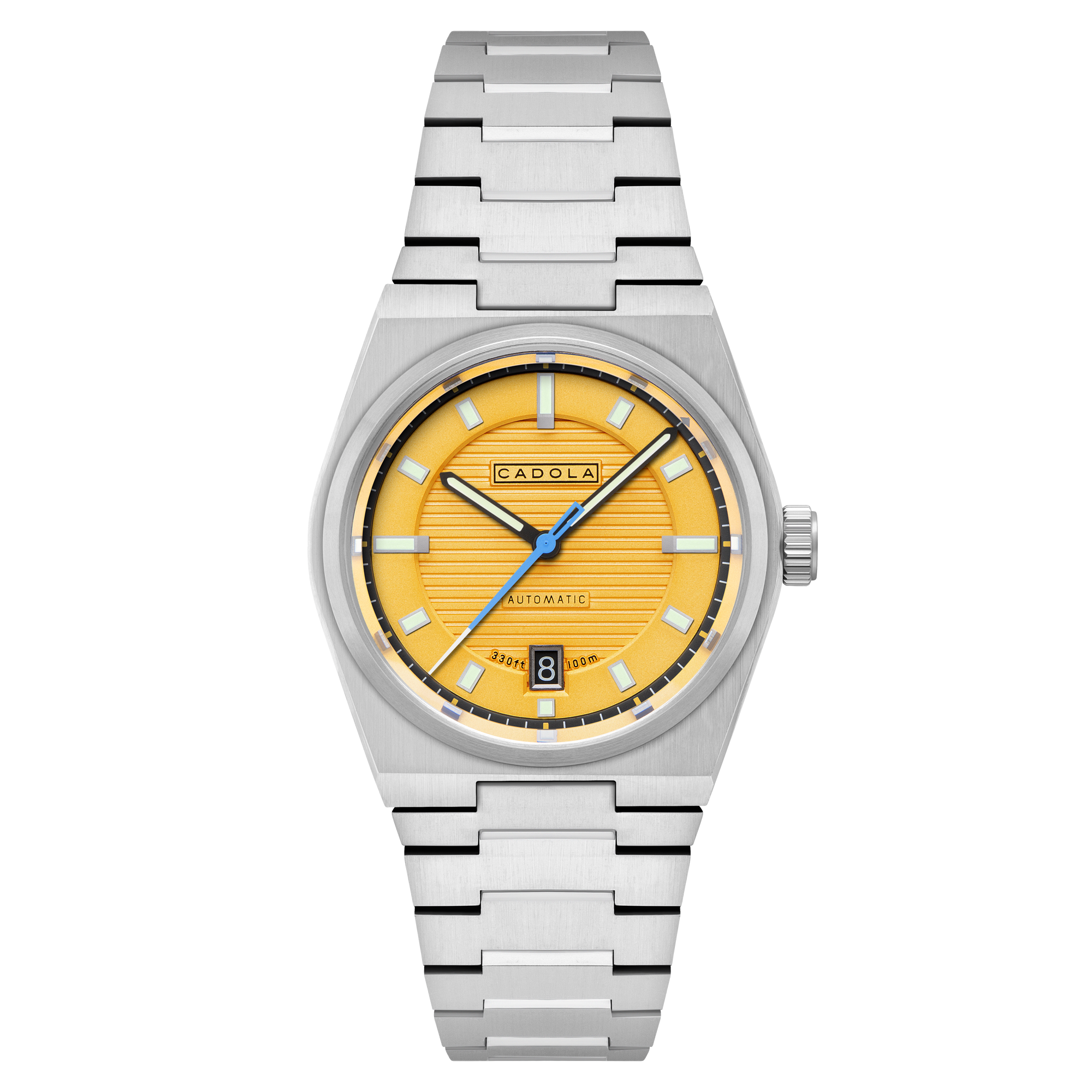 CADOLA Cadola Lydden Hill Automatic Headlight Yellow Watch  CD-1056-55