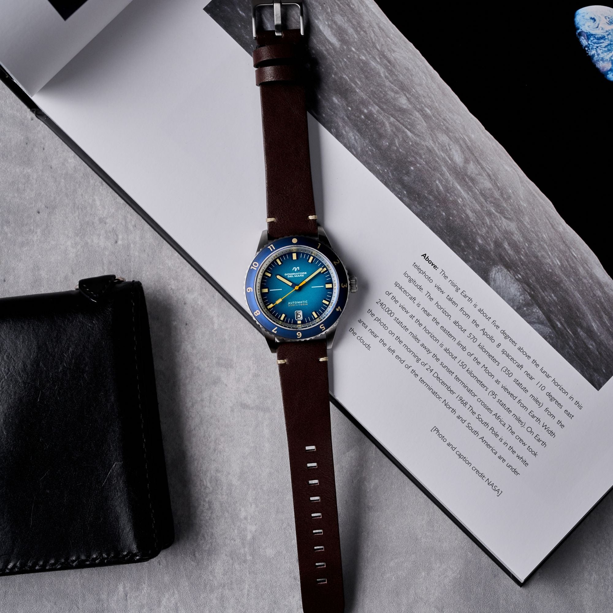 Dominatore Del Mare Dominatore Del Mare Tropea Automatic Saxe Blue Men's Watch DD-8026-01