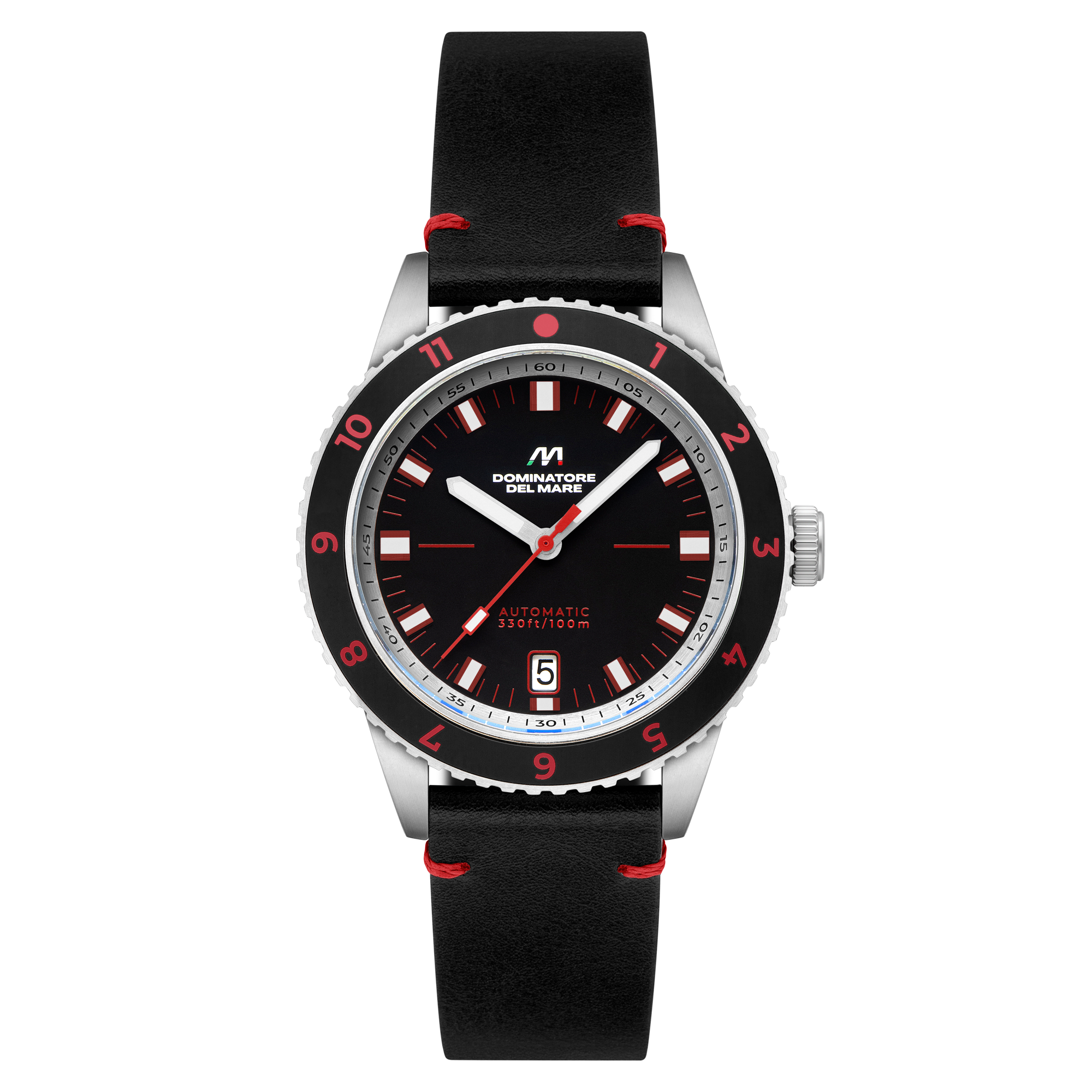 Dominatore Del Mare Dominatore Del Mare Tropea Automatic Hazard Black Men's Watch DD-8026-02