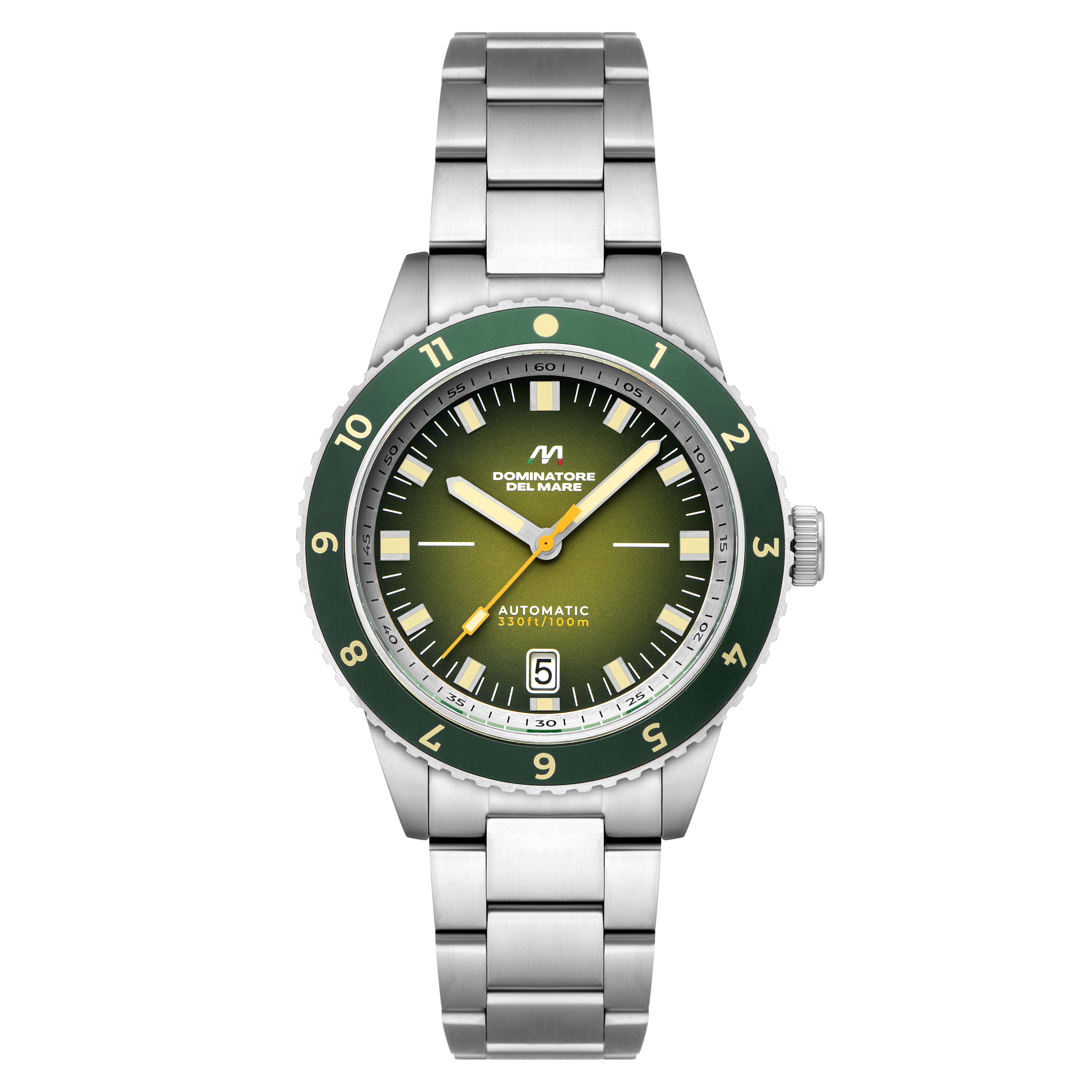 Dominatore Del Mare Dominatore Del Mare Tropea Automatic Jade Green Men's Watch DD-8026-33