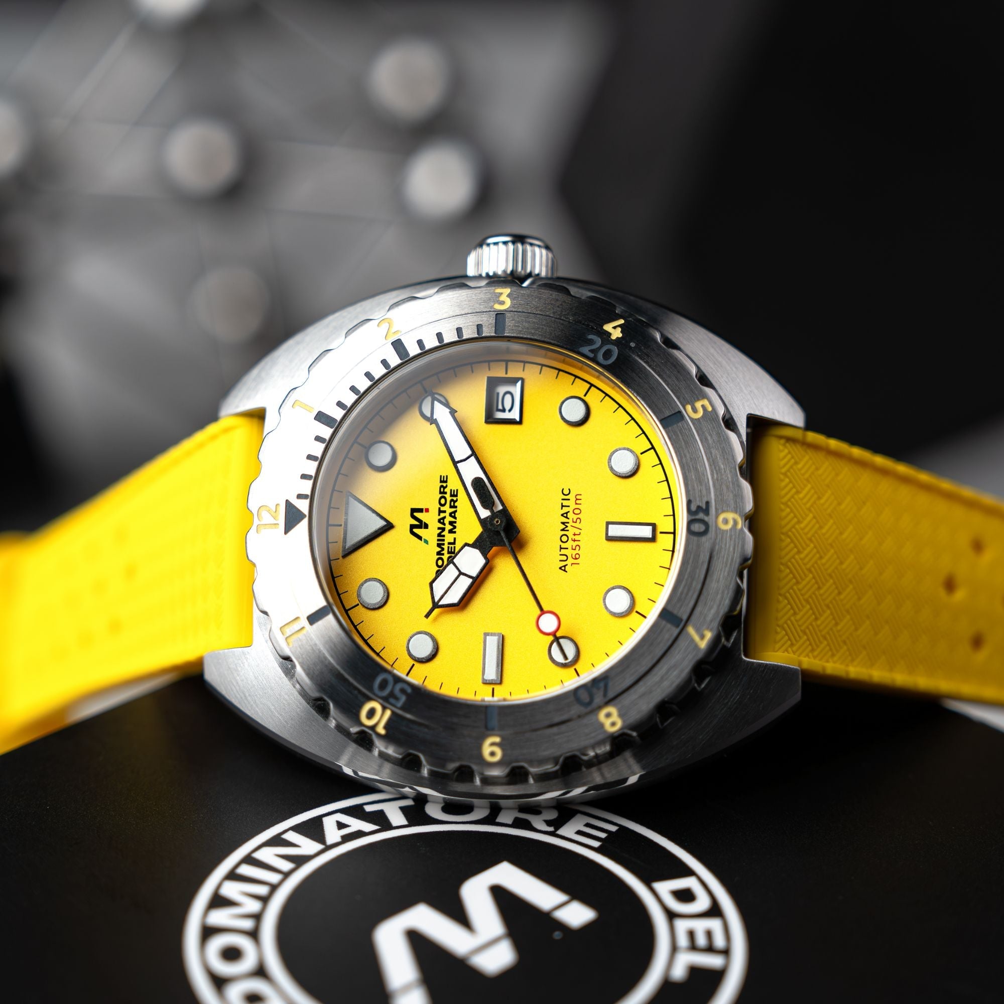 Dominatore Del Mare Dominatore Del Mare Amalfi Automatic Citrine Yellow Men's Watch DD-8028-06