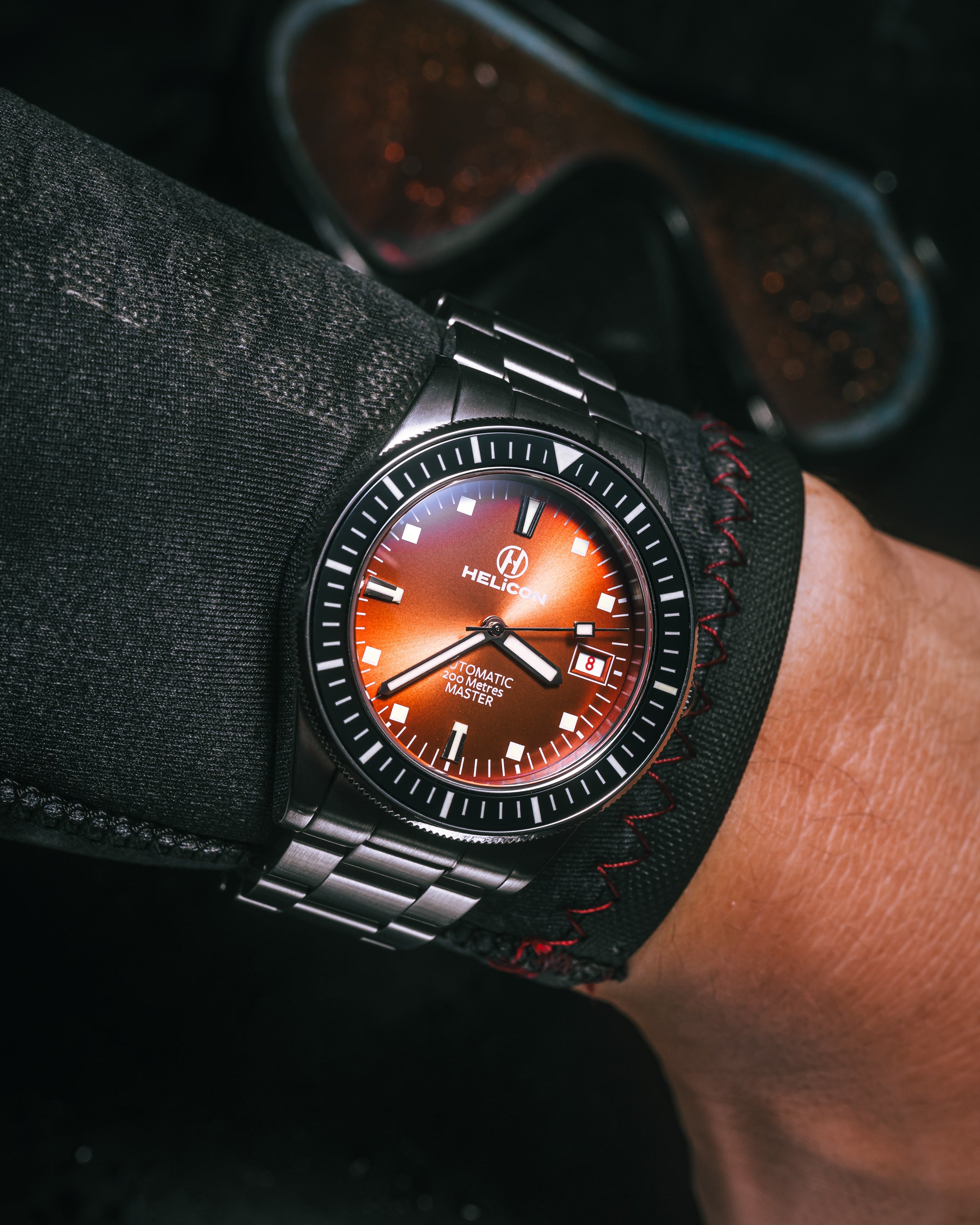 Helicon Master 62 Dive Watch Iridium