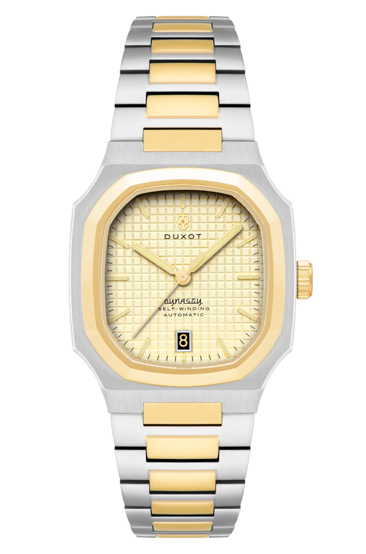 DUXOT Duxot Colmar Automatic Two Tone Gold Men's Watch DX-2069-44