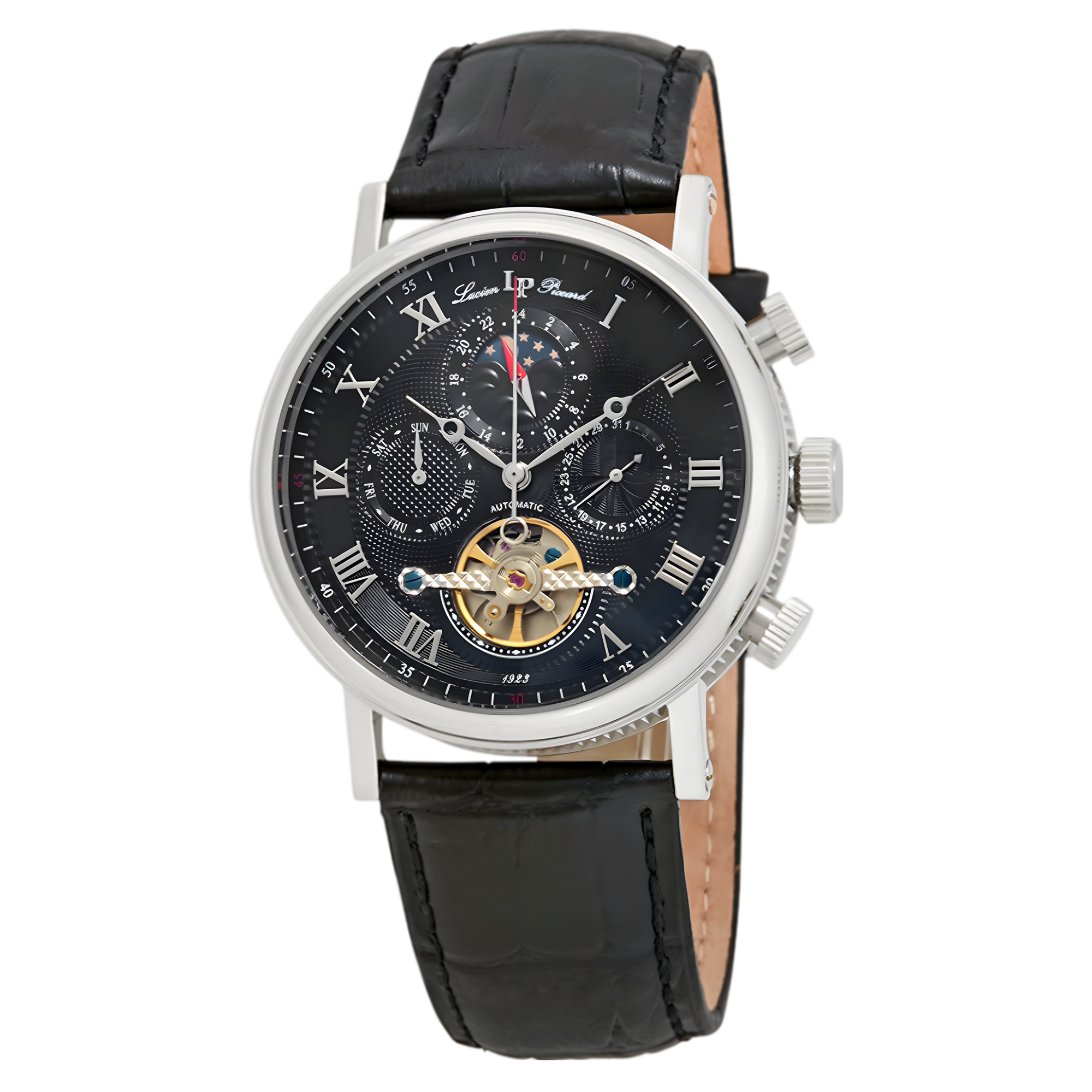LUCIEN PICCARD Lucien Piccard Ottoman Day-Night Automatic Men's Watch LP-40012A-01