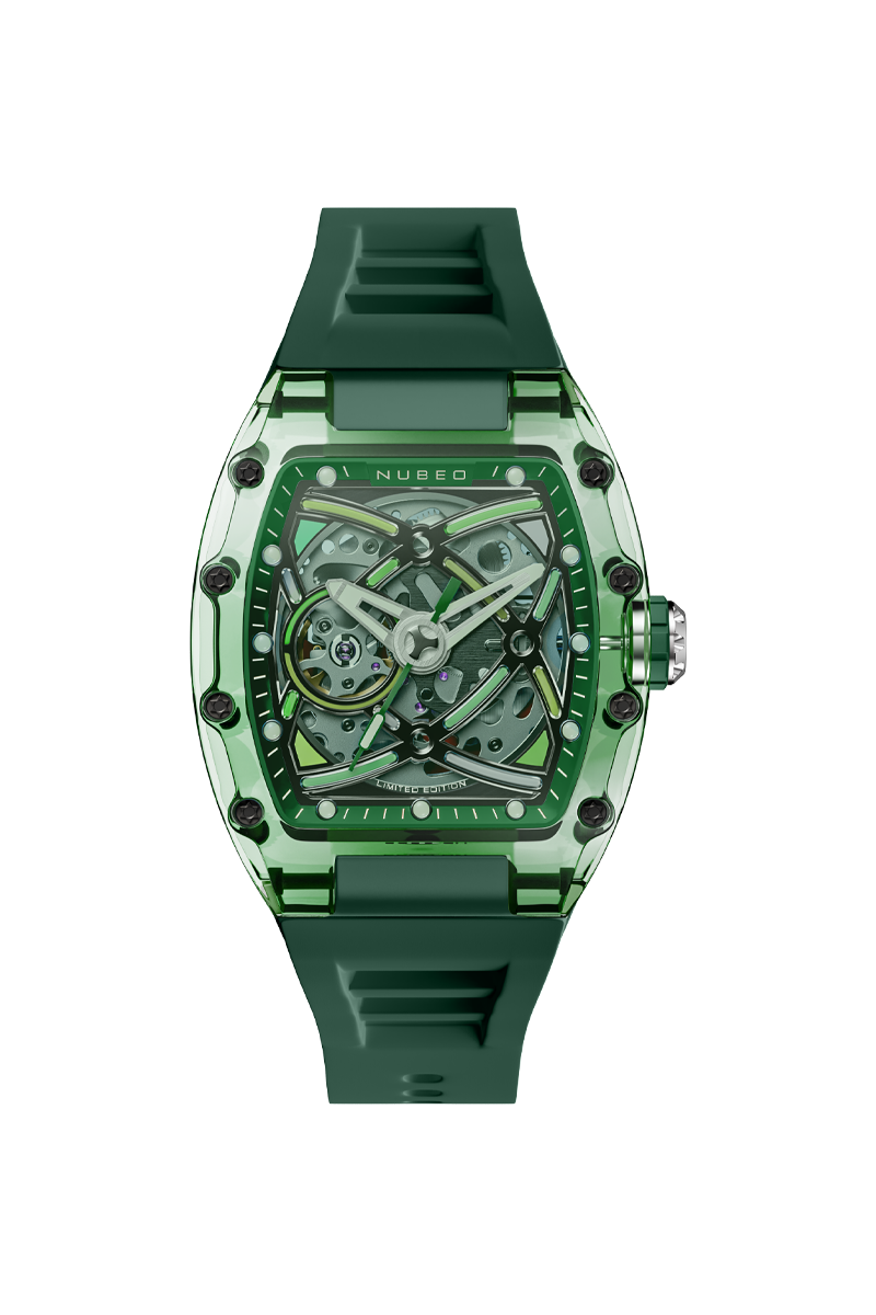 NUBEO Nubeo Icebridge Sport Automatic Limited Edition Elite Green Men's Watch NB-6095-04