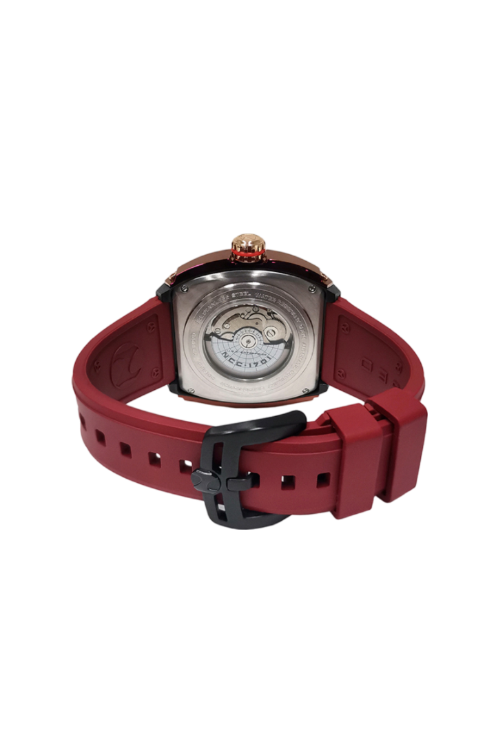 NUBEO Nubeo Magellan Automatic Star Trek Starfleet Limited Edition Danger Red Men's Watch NB-6098-02