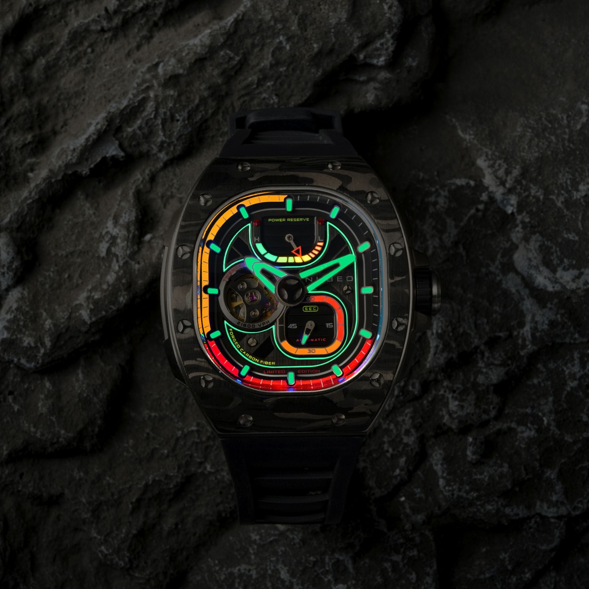 NUBEO Nubeo Viper Automatic Limited Edition Night Shadow Men's Watch