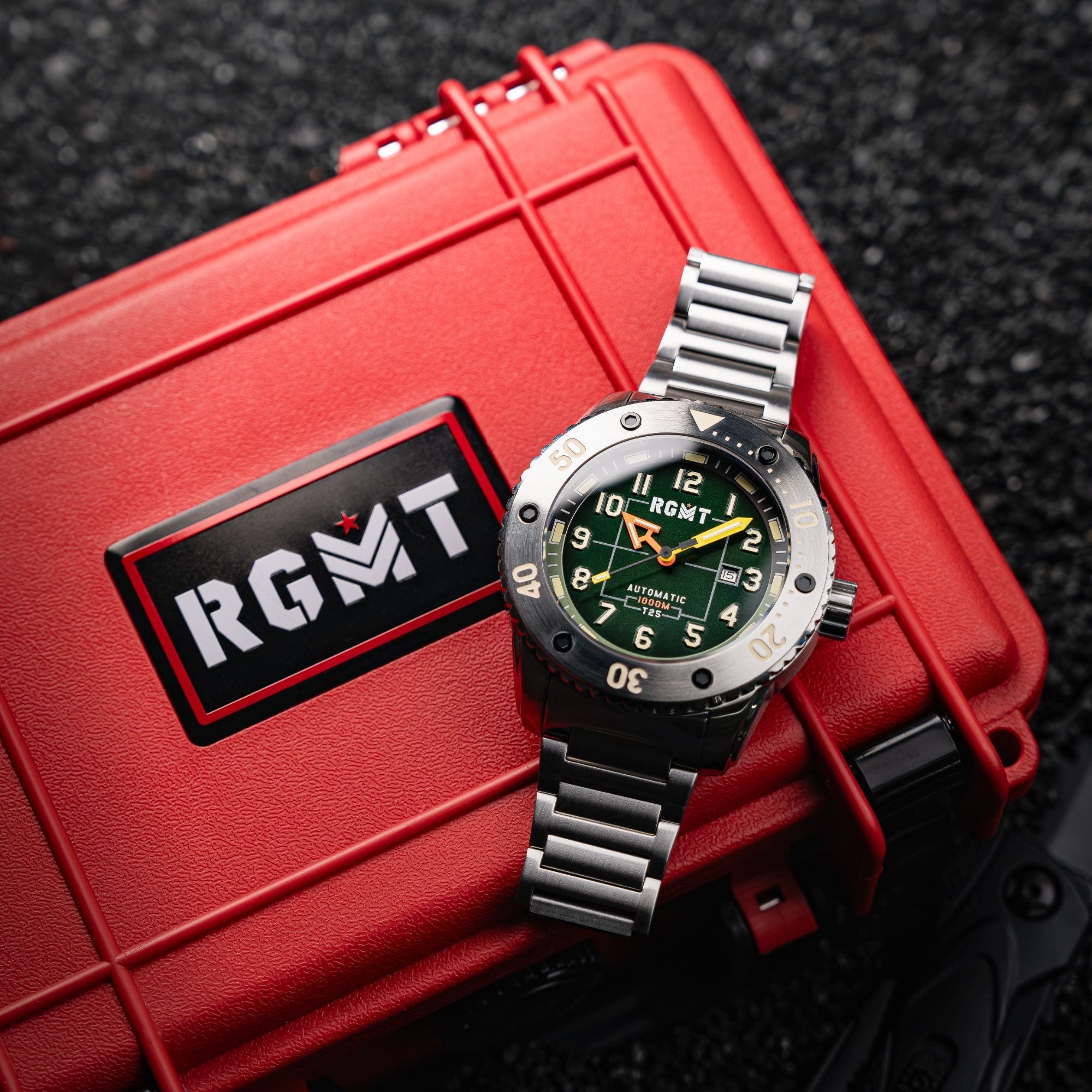 RGMT RGMT All-brite Tritium Automatic Men's Basil Green RG-8047-33