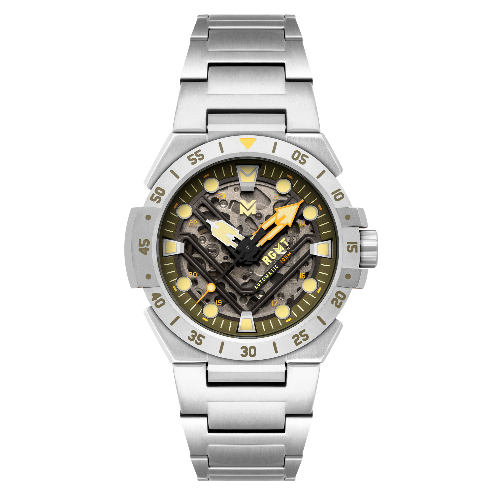 RGMT RGMT Himars Skeleton Automatic Brown Watch  RG-8063-33