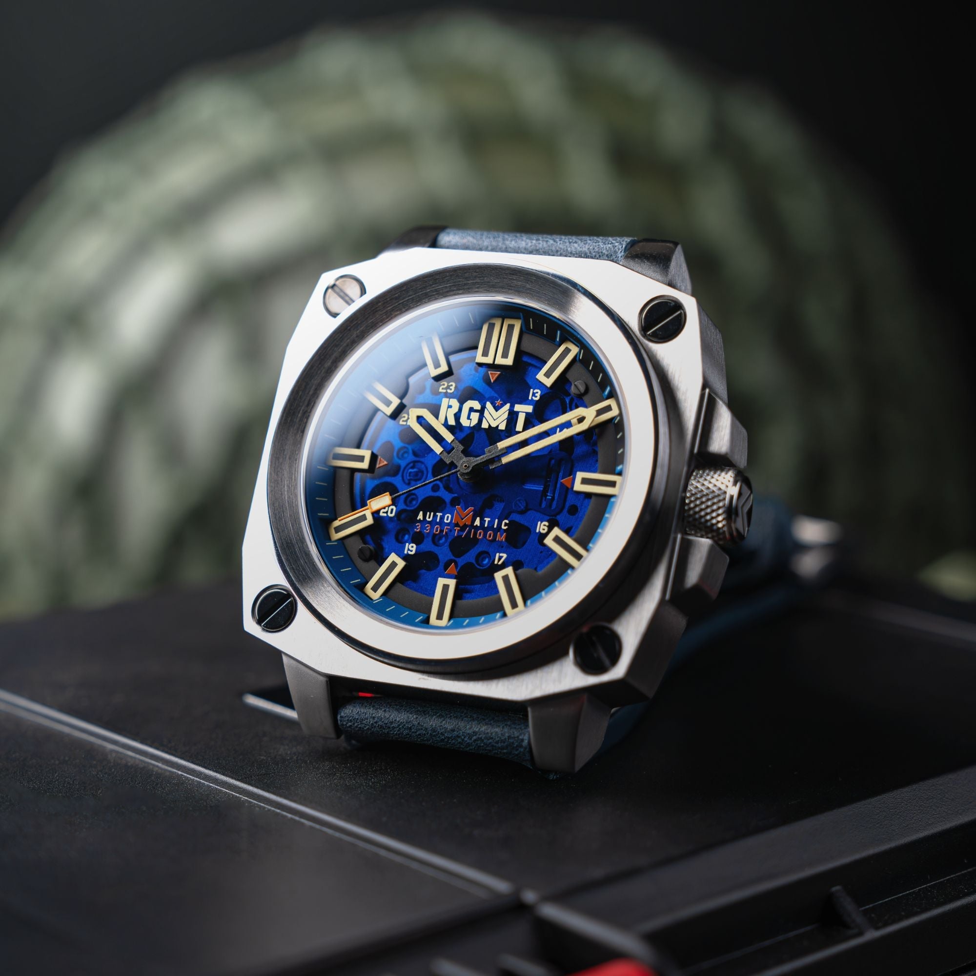 RGMT RGMT Altimeter Skeleton Automatic Admiral Blue Watch  RG-8064-01