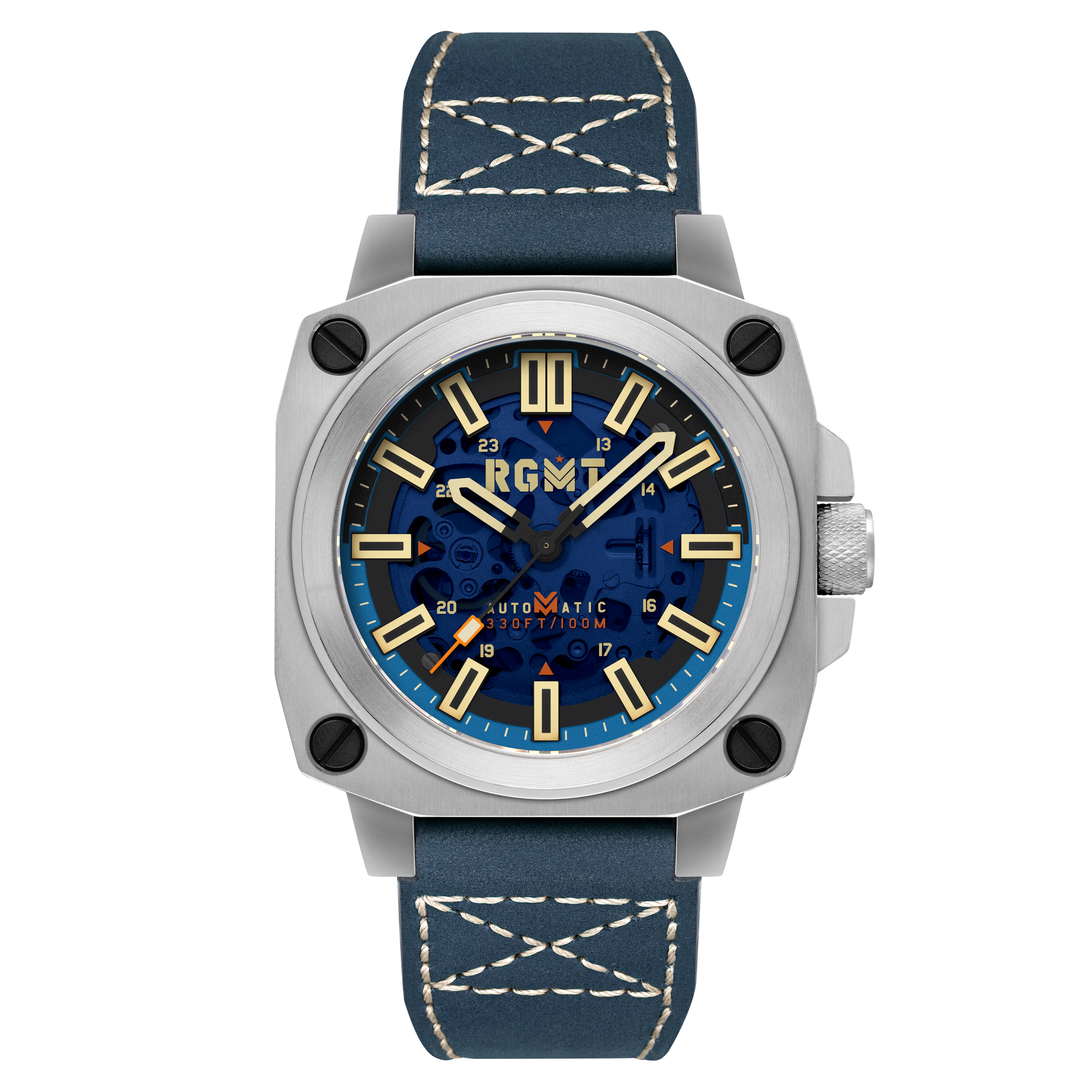 RGMT RGMT Altimeter Skeleton Automatic Admiral Blue Watch  RG-8064-01