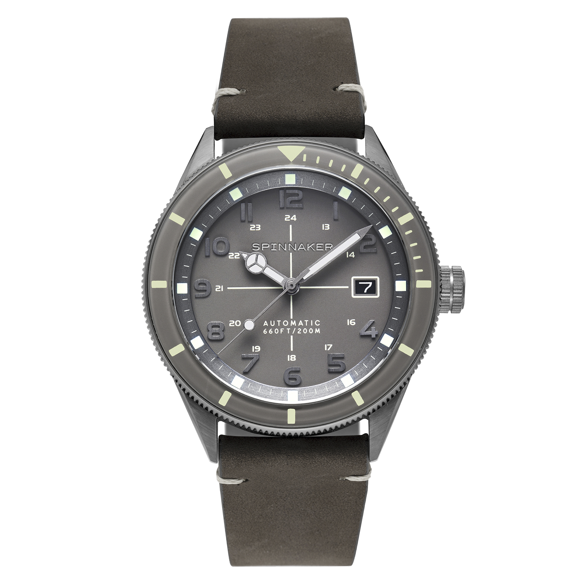 SPINNAKER Spinnaker Cahill Automatic Gun Metal Grey Men's Watch SP-5064-03