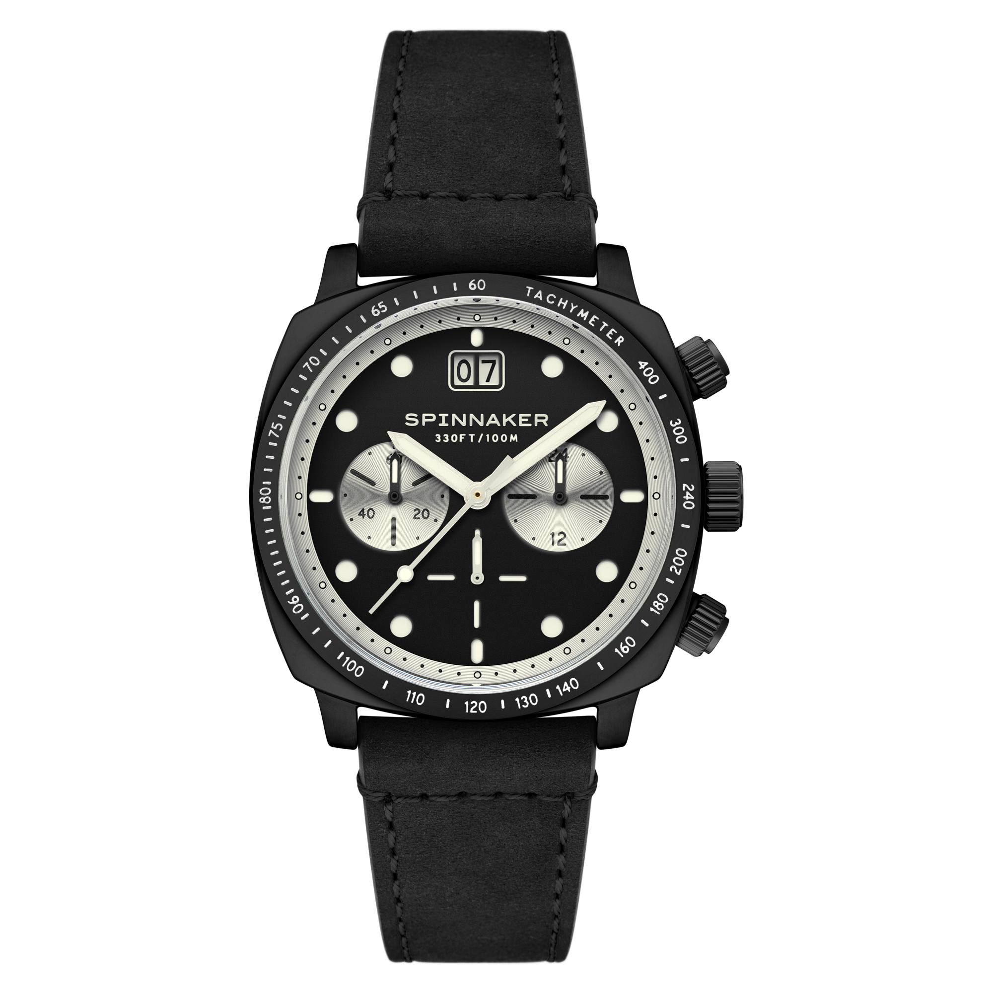 SPINNAKER Spinnaker Hull Chronograph All Black Men's Watch SP-5068-08