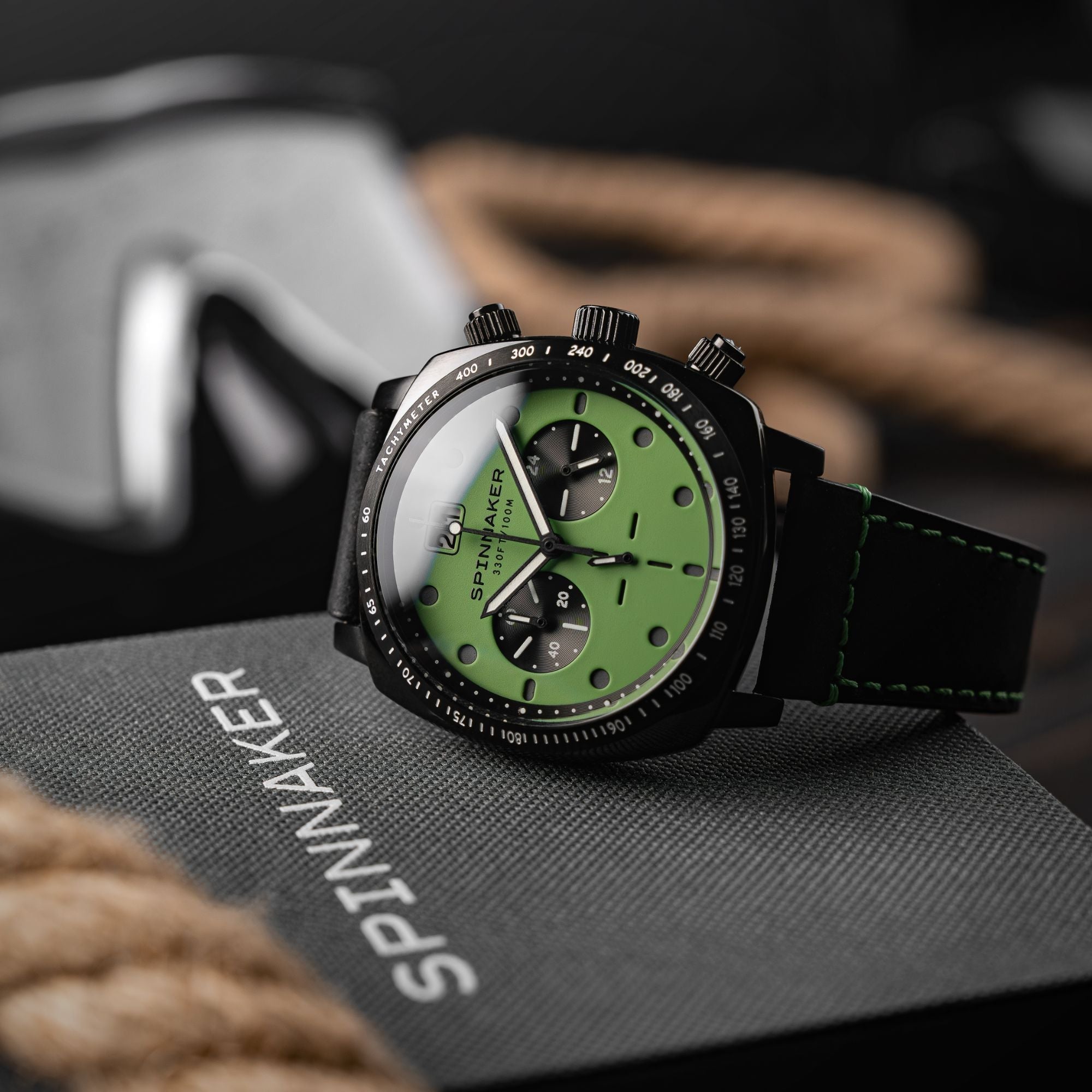 SPINNAKER Spinnaker Hull Chronograph Putting Green Men's Watch SP-5068-0A