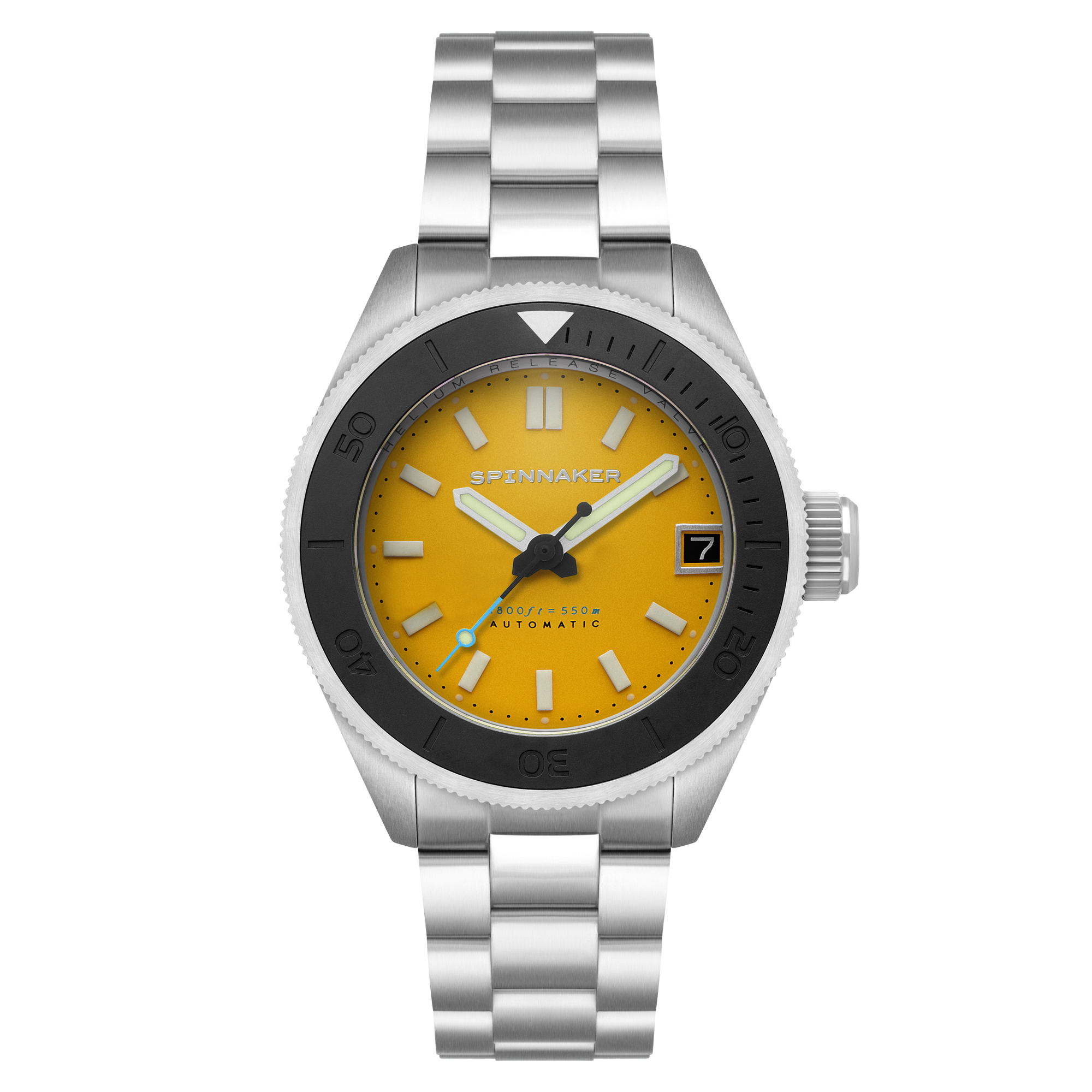 SPINNAKER Spinnaker Piccard Automatic Lemon Yellow Men's Watch SP-5098-44