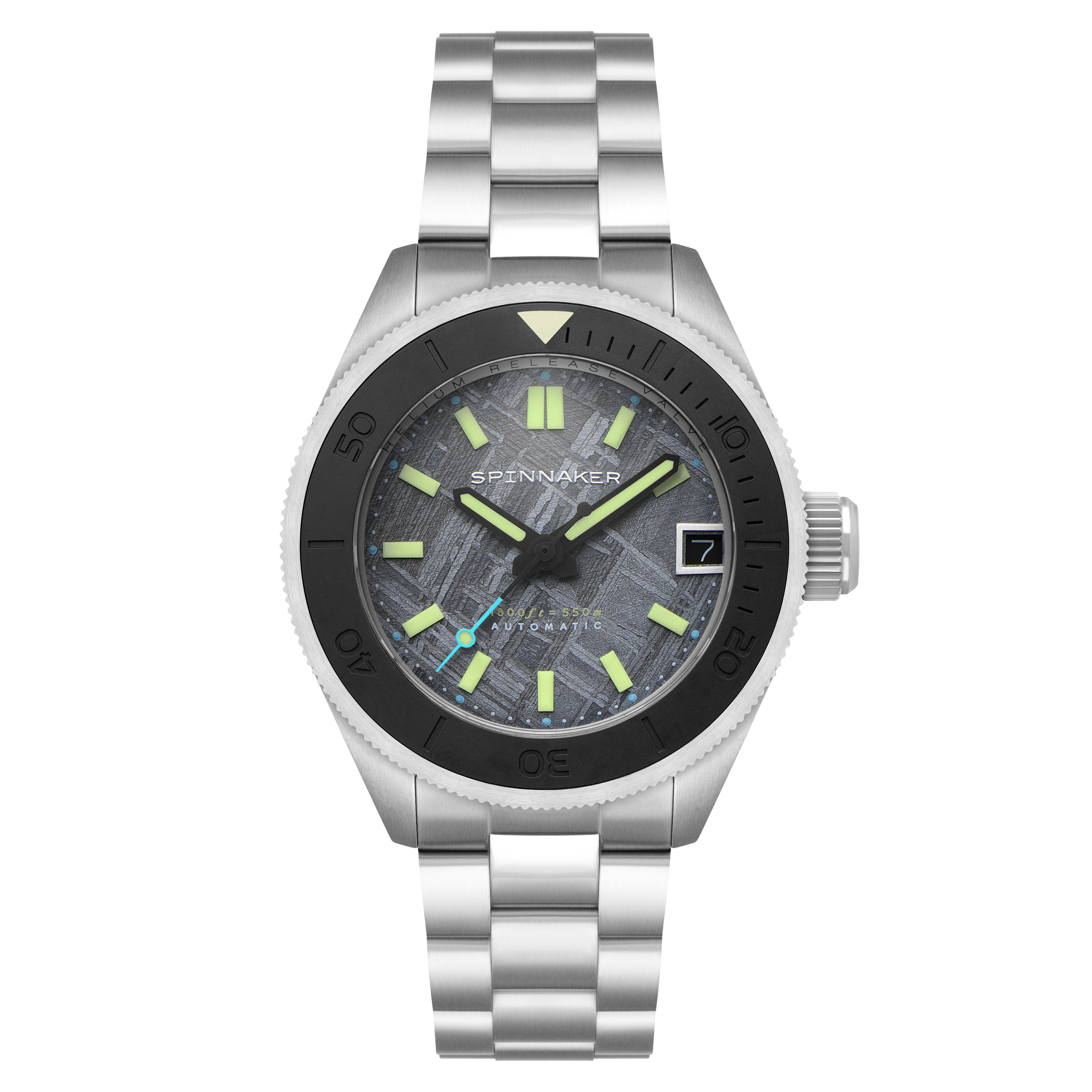 Spinnaker Spinnaker Piccard Japanese  Automatic Meteorite Limited Edition Space Grey Men's Watch SP-5098-88