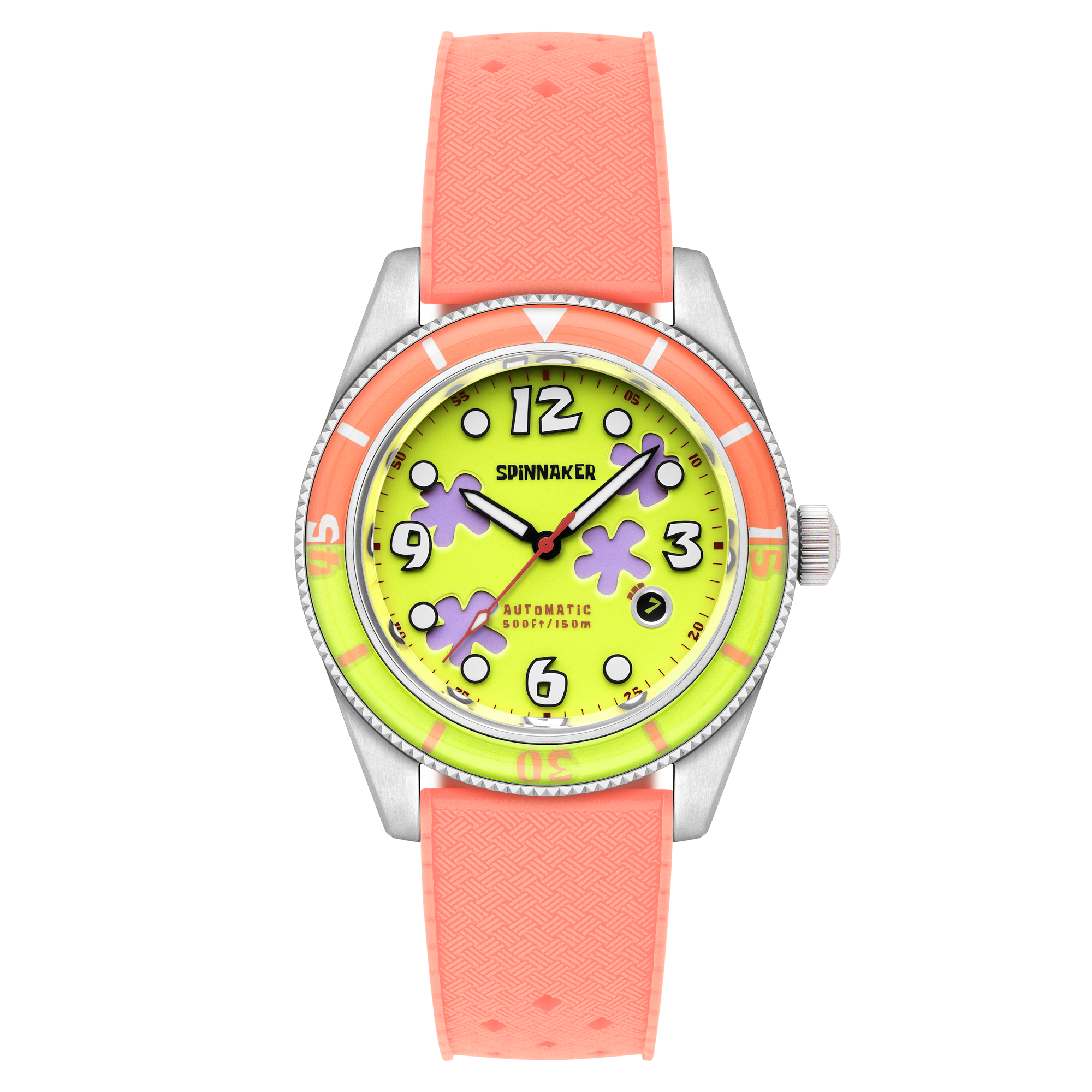 SPINNAKER Spinnaker Fleuss Automatic Spongebob Squarepants Conch Street Limited Edition Patrick Pants Men's Watch SP-5151-02