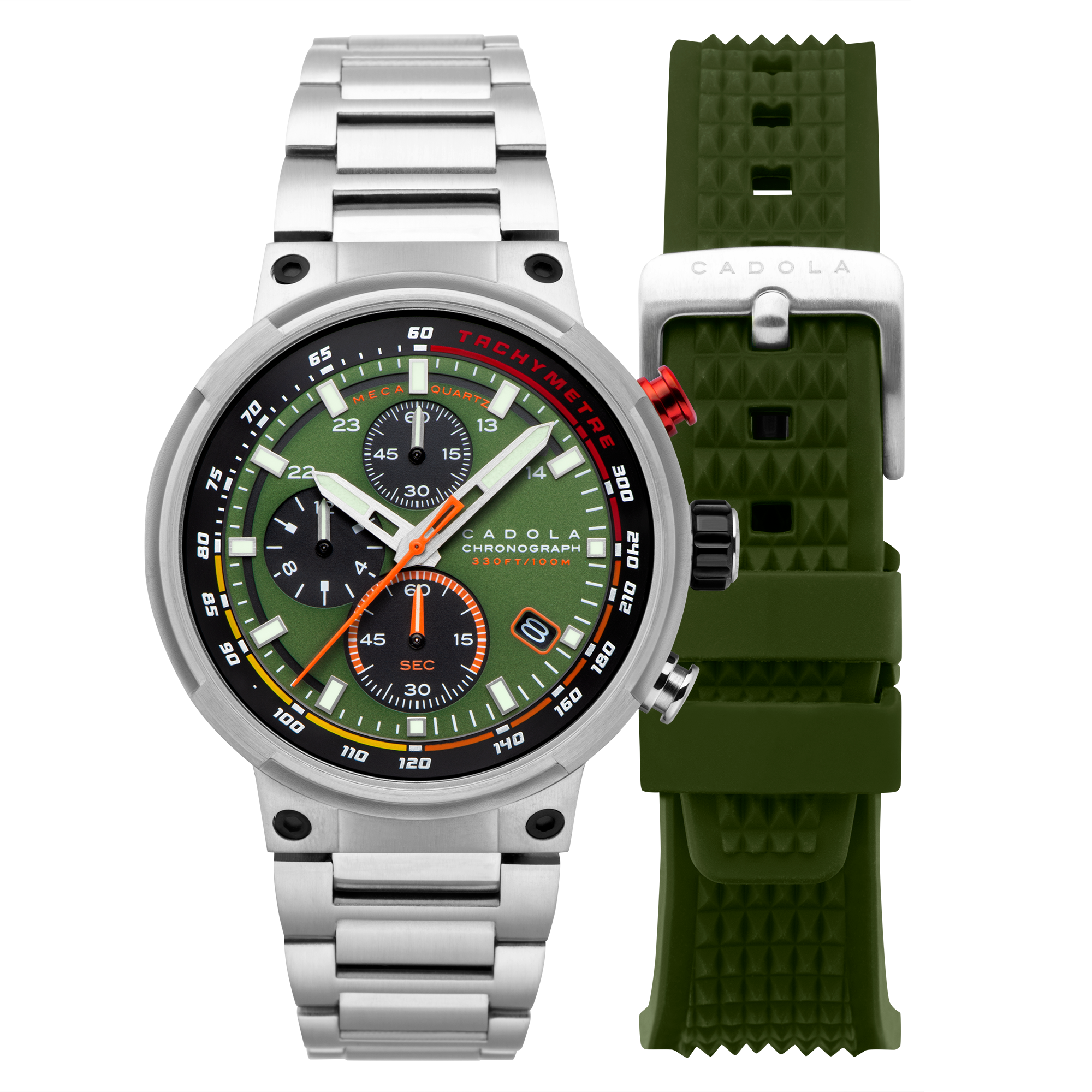 CADOLA Cadola Surtees Grid Green Men's Japanese Quartz Watch CD-1028-44