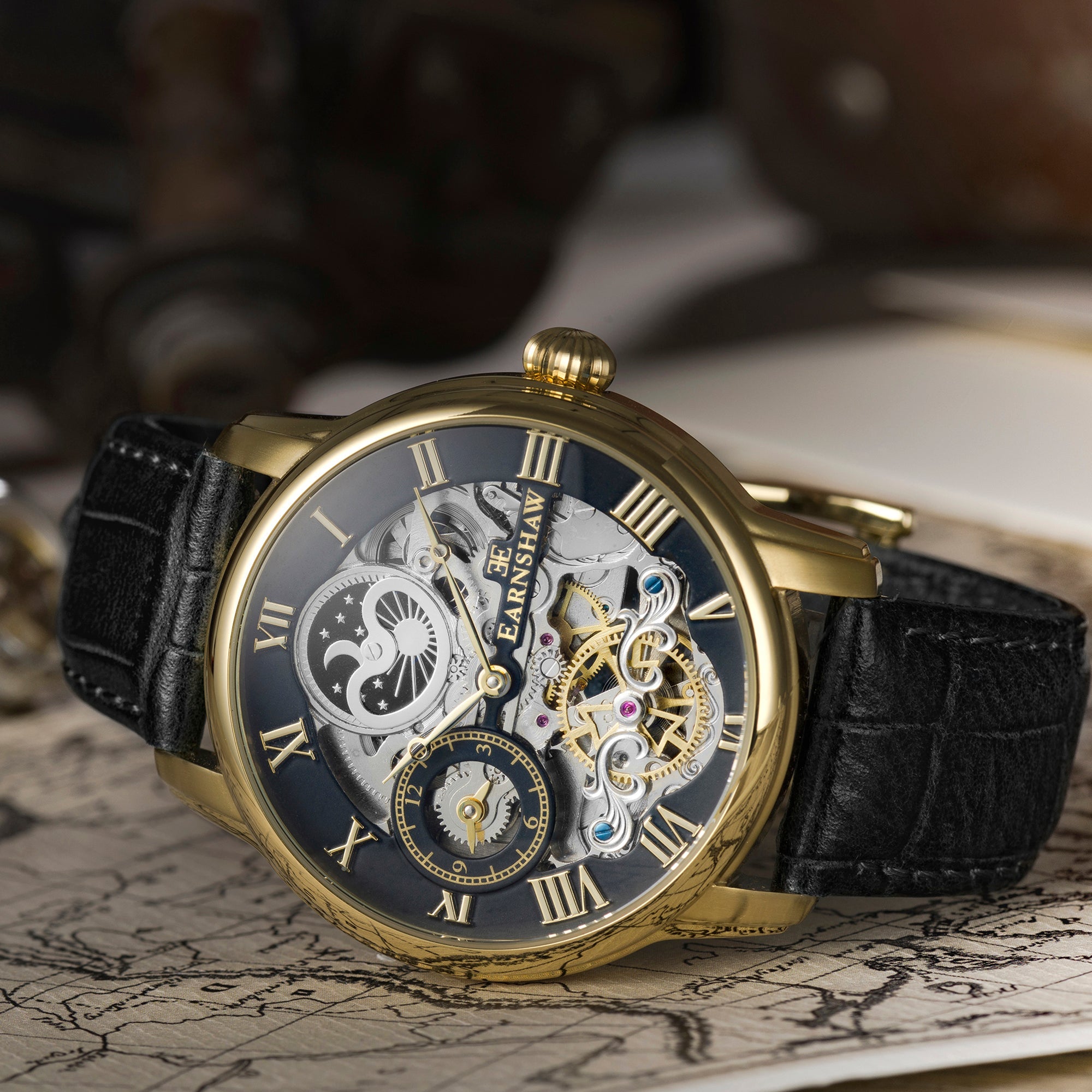 Thomas Earnshaw Thomas Earnshaw Longitude Men s Automatic Skeleton