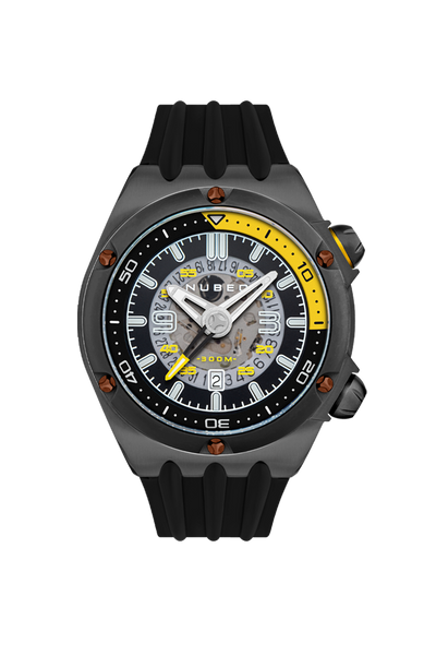 Nubeo Nereus Compressor Japanese Automatic Limited Edition Slate Grey Men's  Watch NB-6037-0D