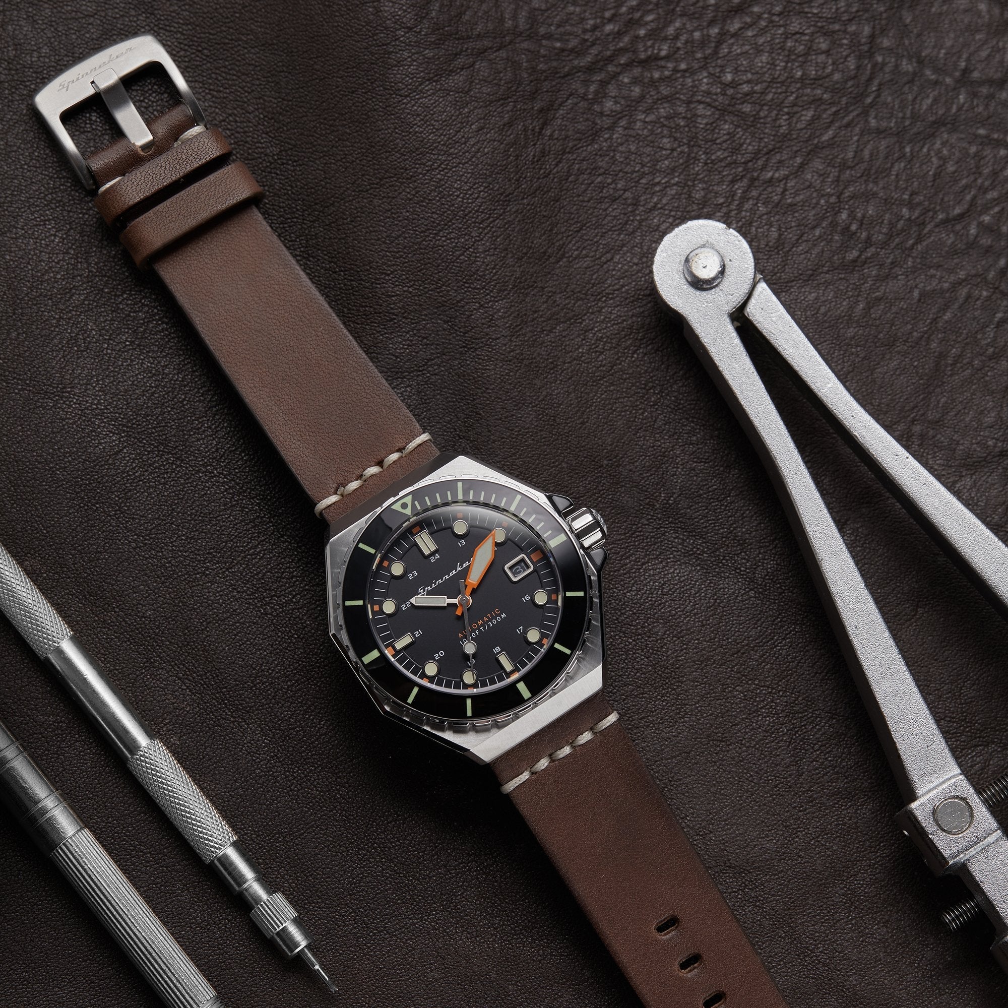 Spinnaker N/A Accessory - SP-STRAP24-L02 並行輸入品 - メンズ腕時計